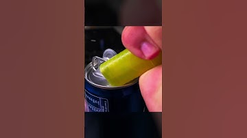 How to Open a Soda Can with a Sharpie Pen Marker 5