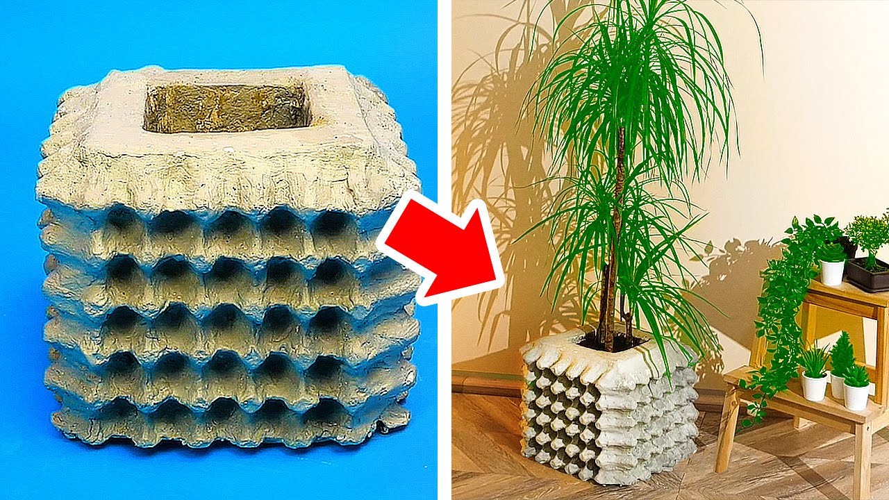 35 EGG TRAYS HACKS FOR REAL ECONOMY