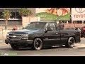 1100hp Turbo 4x4 Silverado Short Bed SHREDS 4 Slicks!