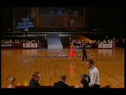 IDSF World Latin Championships 2008 ChaCha solo Ma...