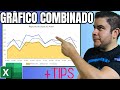 📈 Cómo hacer un GRÁFICO COMBINADO en Excel (líneas, áreas + tips que no conocías)