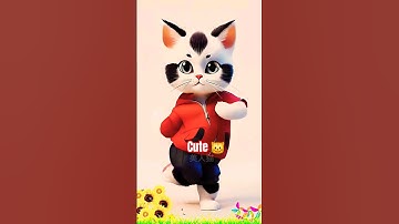 cat 😺  viral dance #cat #catmeow #catshorts #aicat #catdance #kitten  #shorts
