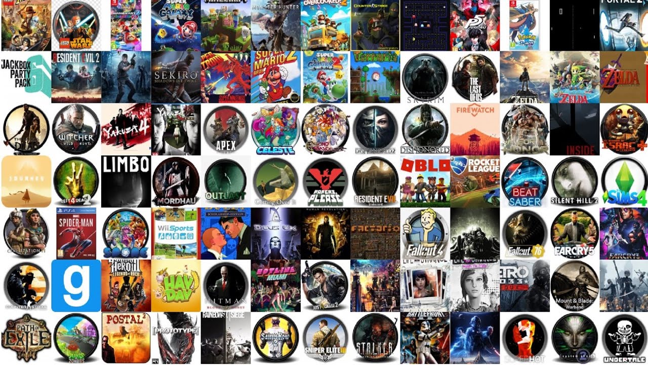 Greatest Video Games Of All Time!!! (100+ games) Tier List Full