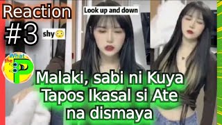 Malaki sabi ni Kuya Tapos Ikasal Ate na Dismaya | Best Funny Videos Pinoy na Reaction Ep3