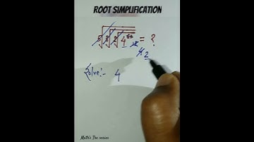 Root Simplification 🔥💯 #mathsimplification #mathsshorts #mathtrick #mathstheseries #viralvideo