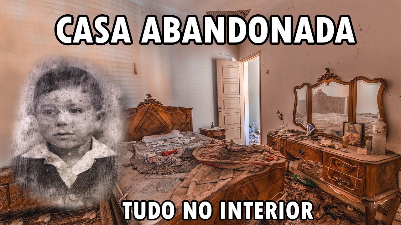 DEIXARAM TUDO PARA TRÁS NESTA CASA ABANDONADA - URBEX