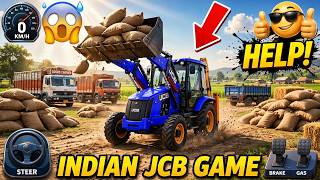 Heavy Village Tractor Work | JCB, Dumper, Holland & John Deere Extreme Mud Loading Gameplay 🚜🔥 screenshot 5
