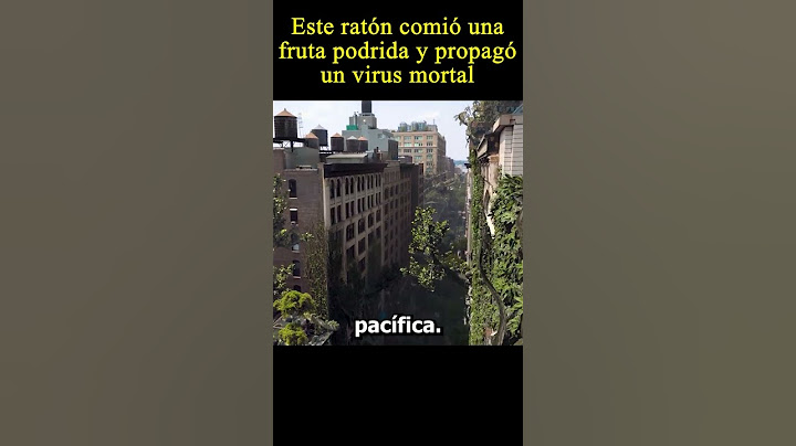 😱Este raton comio una fruta podrida y propago un virus mortal que... #moviemovie #peliculas