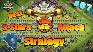 Clan War TH 13 Best 3 Stars Attack Strategy 07 || Clash of Clans | Clan Spiderhogs ||