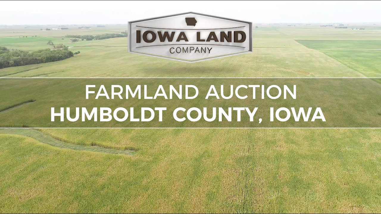 Humboldt County, Iowa 242 +/ Acres Farmland Auction 3 Tracts YouTube