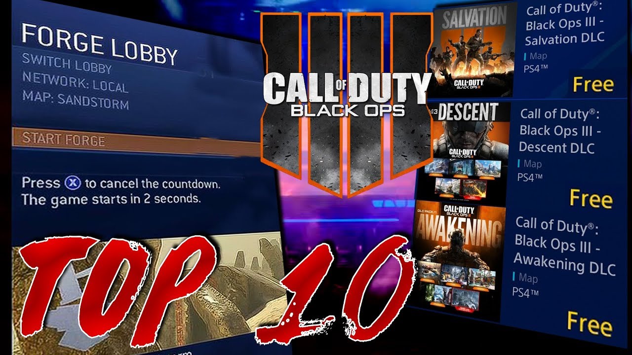 The Top 10 Features That Should Be in Black Ops 4!