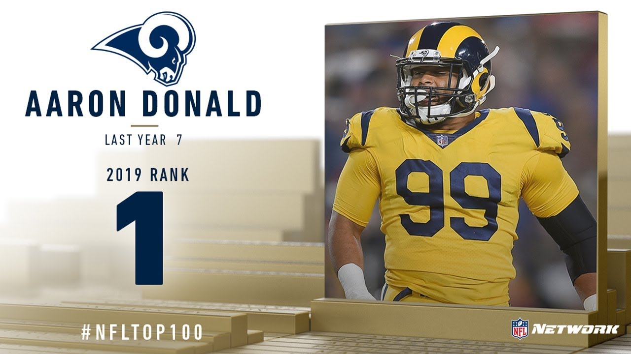 1: Aaron Donald (DT, Rams), Top 100 Players of 2019