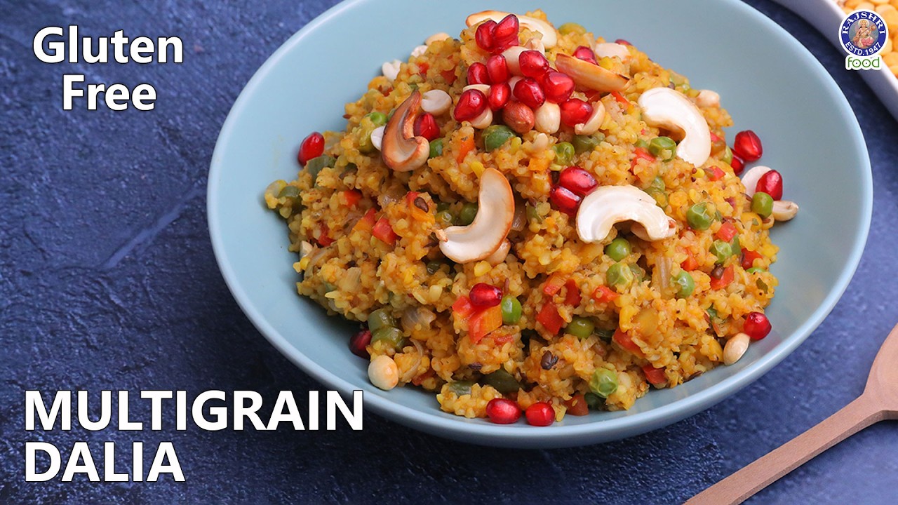 Multigrain Dalia Recipe | 15 Mins Healthy & Gluten Free Daliya | Womens Day Special | Balanced Meal