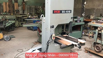 Cưa lọng Ryobi nội địa Nhật/ Máy gỗ Nhật bãi