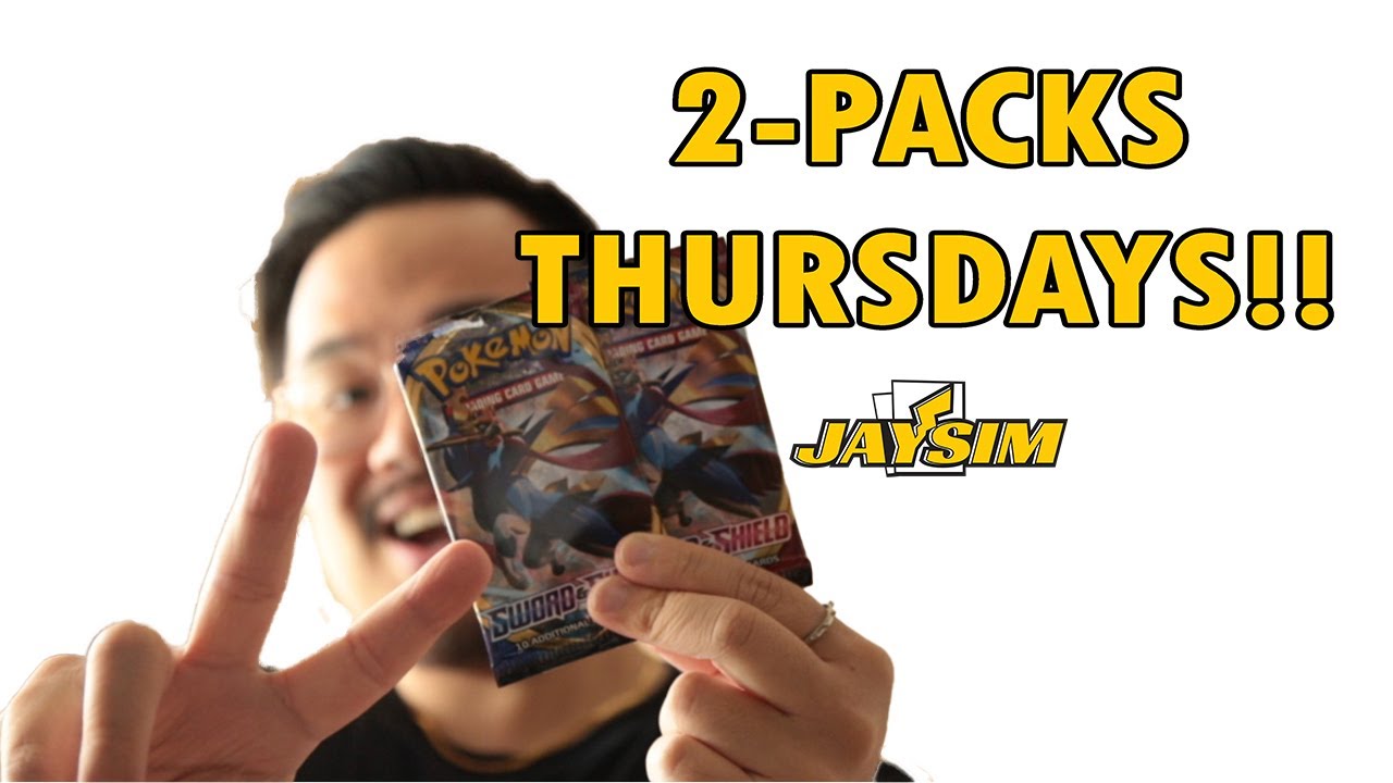 OPENING POKEMON SWORD AND SHIELD PACKS || Jay Sim