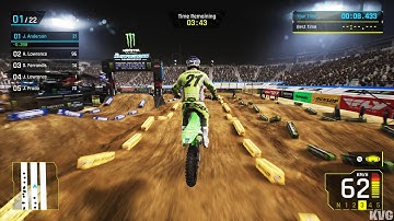 Monster Energy Supercross 25 - Birmingham (Protective Stadium) - Gameplay (PC UHD) [4K60FPS]