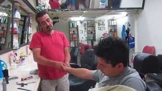 Turkish barber Head Massage - Kuafor Ercan