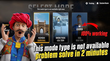 This Mode Type is Not Availble Problem Solved | Athex playzzz