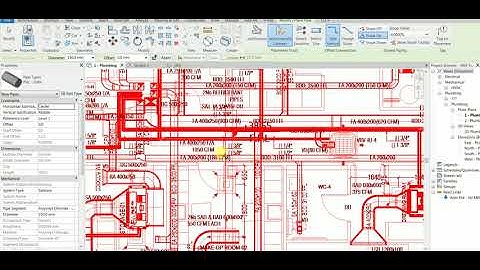 REVIT MEP ( HVAC + PLUMBING )COURSE - COMPLETE FROM SCRATCH ( AUTOCAD DWG) TO REVIT MODEL - PART 6