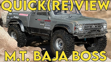 Crawler Canyon Quick(re)view:  Axial Mickey Thompson Baja Boss M/T 1.9"