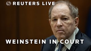 LIVE: Harvey Weinstein is set to appear in court after rape conviction thrown out