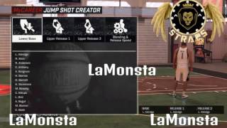Nba2k17 How To Get Custom Jumpshot! (Jumpshot Creator)