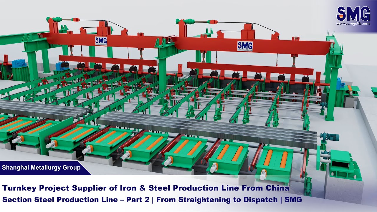 Section Steel Production Line – Part 2 | From Straightening to Dispatch ...