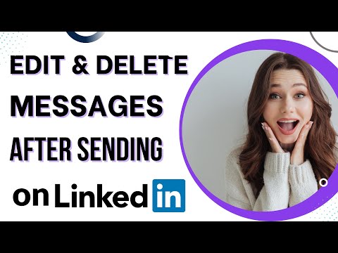Video: Ar galite redaguoti „LinkedIn“išsiųstą žinutę?
