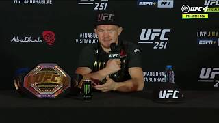 UFC 251: Лучшие моменты пресс-конференции