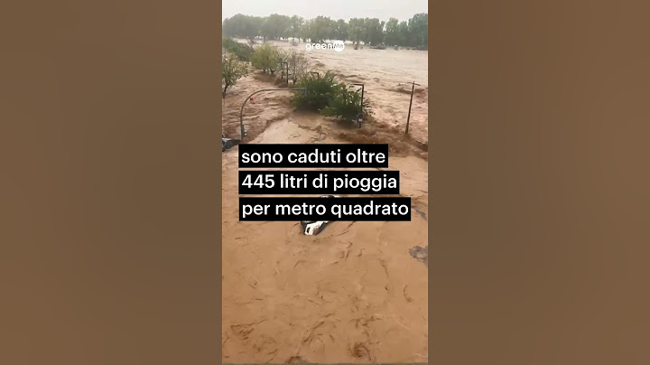 Apocalisse di fango in Spagna