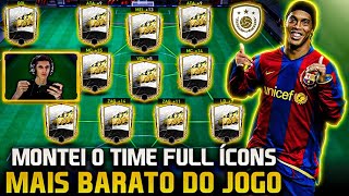 TIME DE 4.6 BILHÕES! 🤑 TIME ABSURDO FULL ICON PRIME 🔥 - FIFA MOBILE 2022  