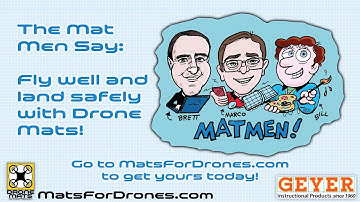Drone Mats from Robot Mats and Geyer Instructional