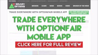 Trade Everywhere with OptionFair Mobile App