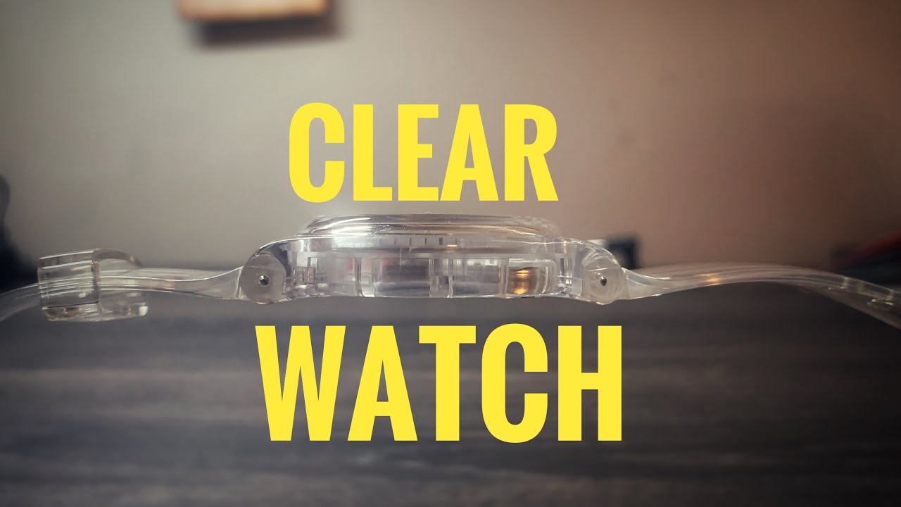Watching Clearly Swatch Clearly NEW Gent IN DEPTH REVIEW - YouTube