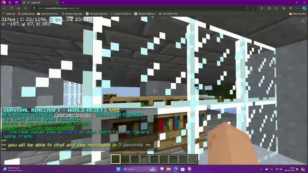 How to get minecraft servers in eagler craft youtube