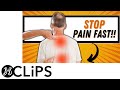Middle and Upper Back Pain Stop it FAST (B&B Clips)
