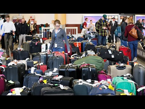 Багажный коллапс: в аэропорту Внуково сломалась лента приема чемоданов
