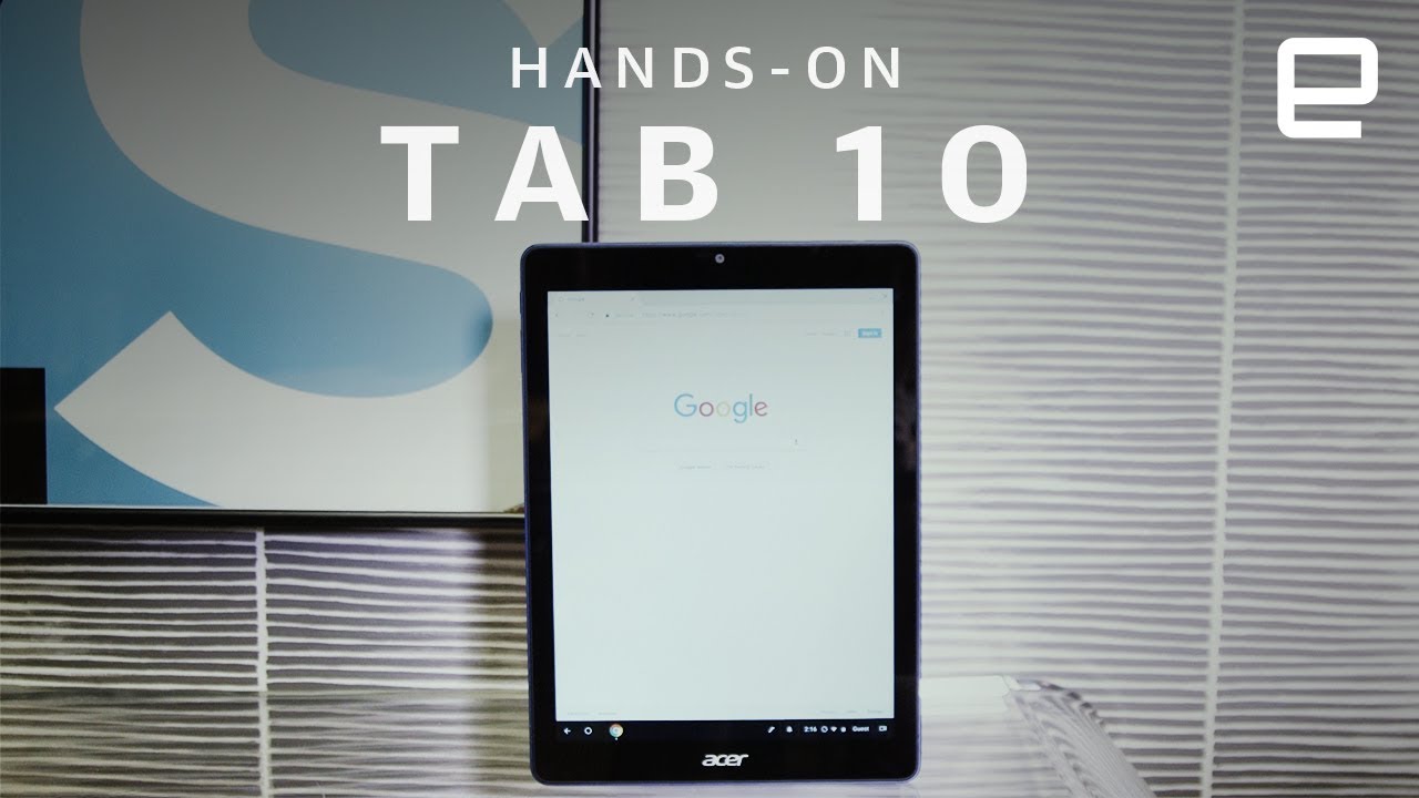 Update Acer Chromebook Tab 10 Hands-On
