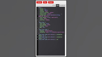 Interactive Div Text | HTML CSS