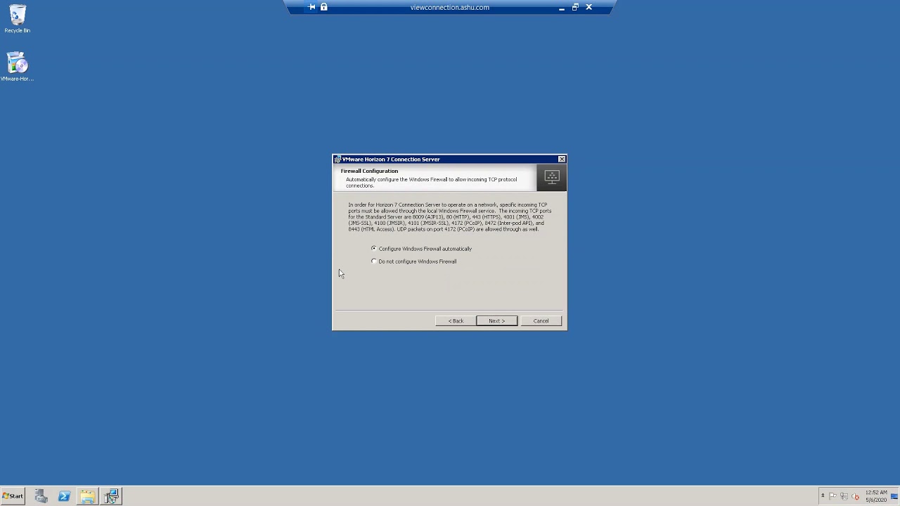 Know It Like Pro : Installing and Configuring Connection Server - YouTube
