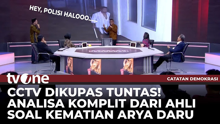 Dejavu Kasus Jessica, Ahli Forensik Menduga Ada Rekaman CCTV yang Tidak Ditampilkan | tvOne