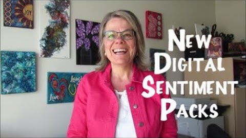 BUILD YOUR ART JOURNAL STASH- Digital Sentiment Packs- NEW