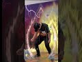 Going super saiyan at the Dragon Ball pop up in the Woodfield Mall