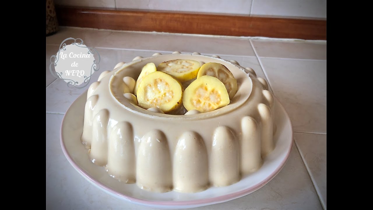 GELATINA DE GUAYABA! 🍋 Un postre con un sabor que no es común de