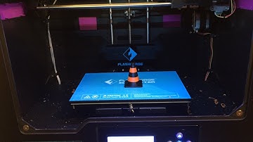 First Timelapse Print from my new Flashforge Creator Pro 3d Printer