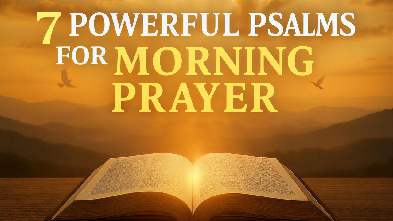 7 Powerful Psalms for Morning Prayer | Start Your Day with God #psalm35 ...