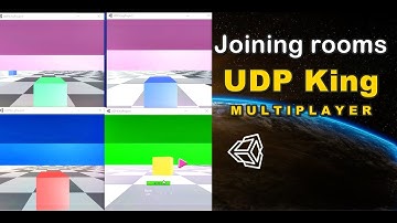 Multiplayer Rooms with UDP King in Unity (2022)