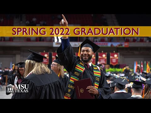 MSU Texas Graduation Spring 2022