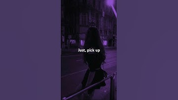 Thumbnail of Pick up the phone 💜 #music #song #lyrics