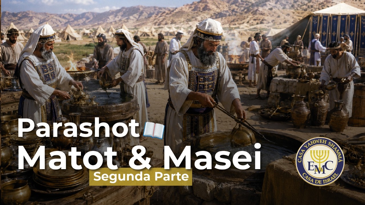 PARASHOT #42: "MATOT" (TRIBUS) / #43 "MASEI" (JORNADAS) 5786 - Parte 2